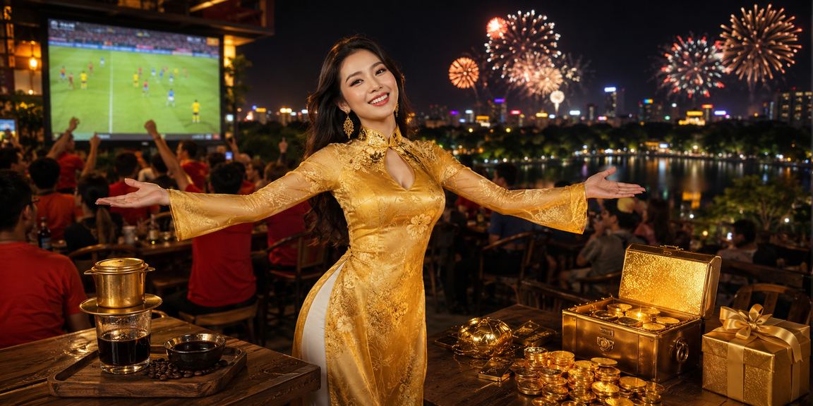 Người dùng Hà Nội theo dõi bóng đá và đặt cược trực tuyến