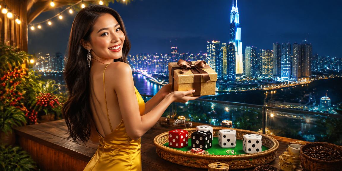 Người chơi Hồ Chí Minh thưởng thức tài xỉu và cà phê Việt Nam theo phong cách hiện đại