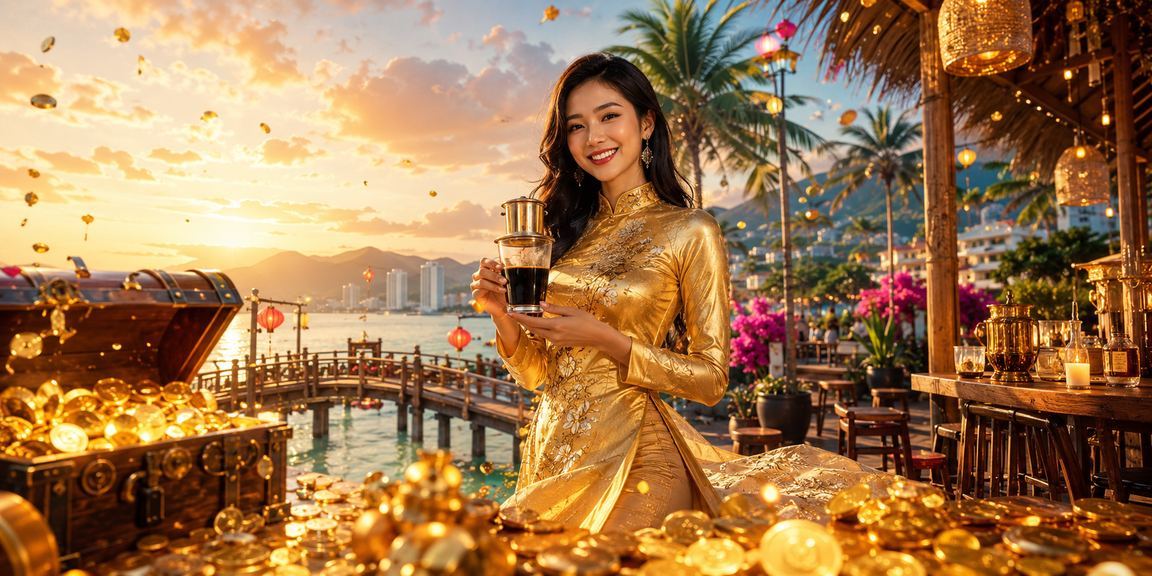 Người chơi Nha Trang theo dõi cá cược thể thao bên bờ biển